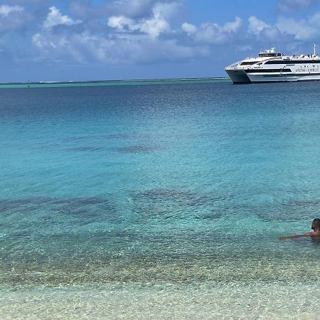 Apartament Manava Huahine Beach House Fare Zewnętrze zdjęcie