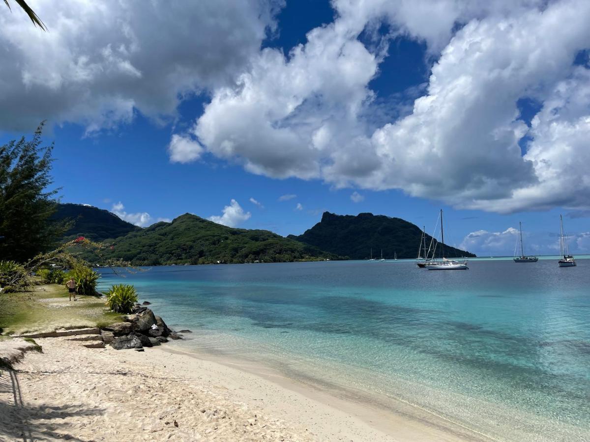 Apartament Manava Huahine Beach House Fare Zewnętrze zdjęcie