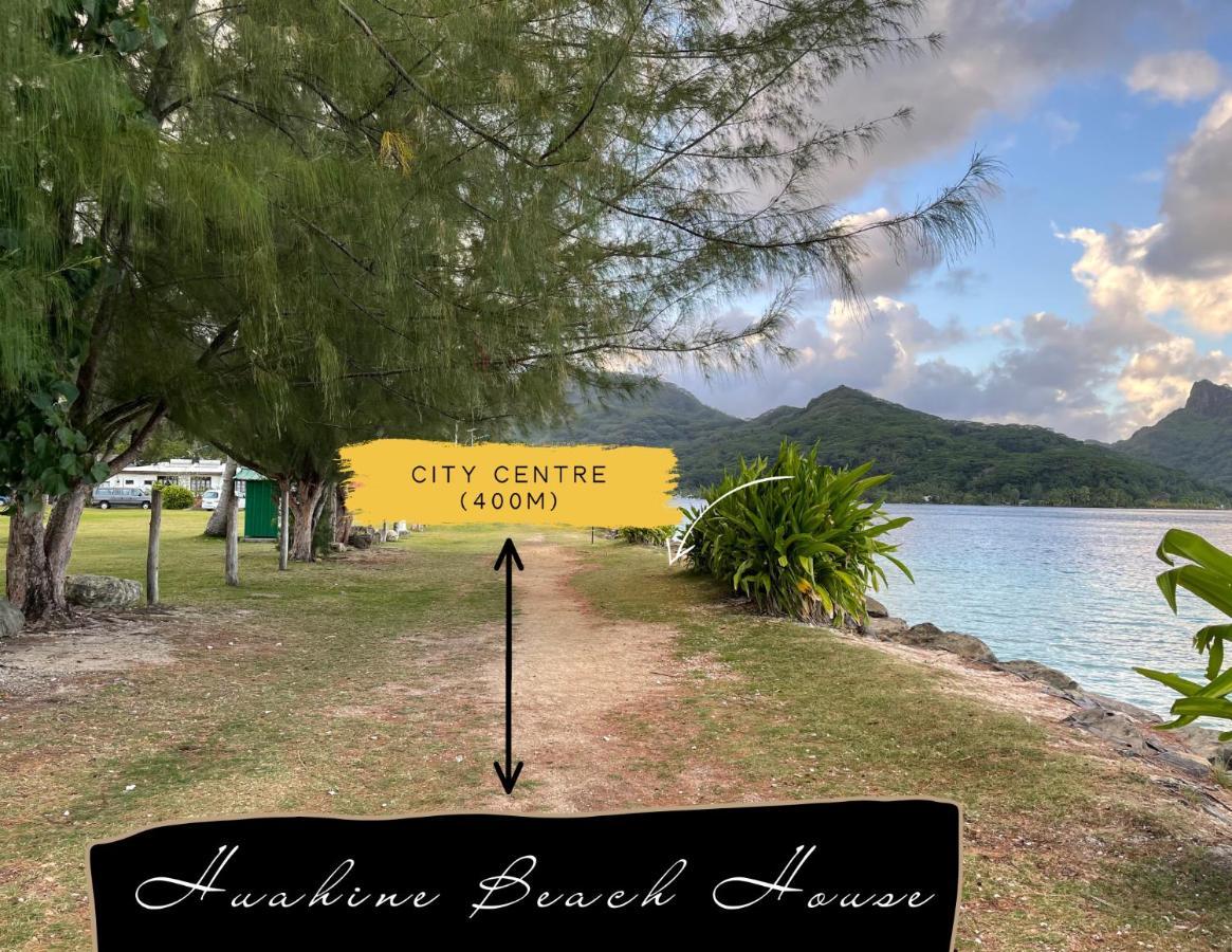 Apartament Manava Huahine Beach House Fare Zewnętrze zdjęcie