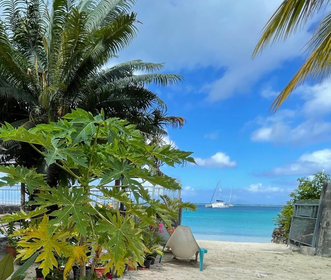 Apartament Manava Huahine Beach House Fare Zewnętrze zdjęcie