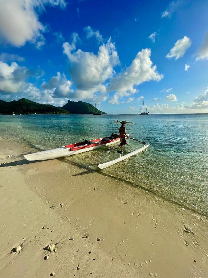 Apartament Manava Huahine Beach House Fare Zewnętrze zdjęcie
