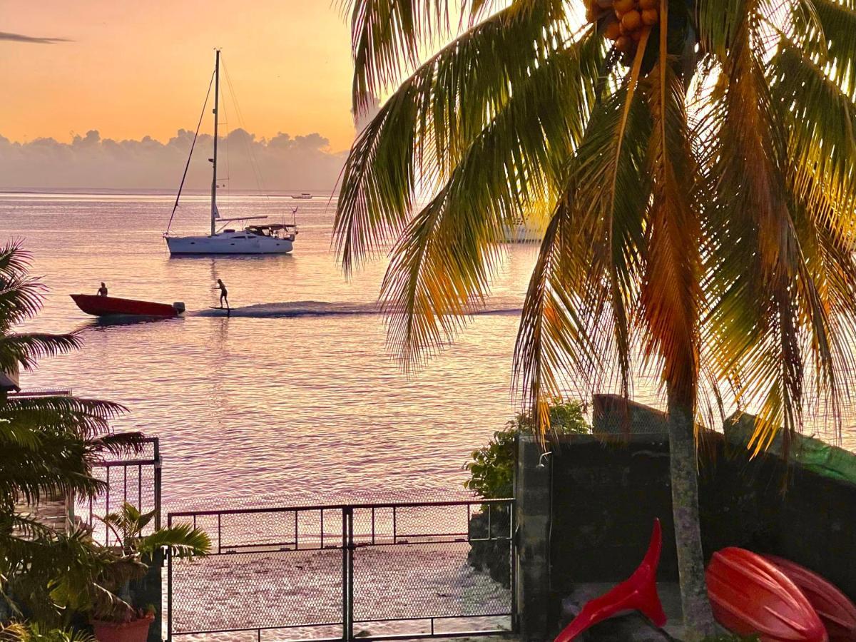 Apartament Manava Huahine Beach House Fare Zewnętrze zdjęcie